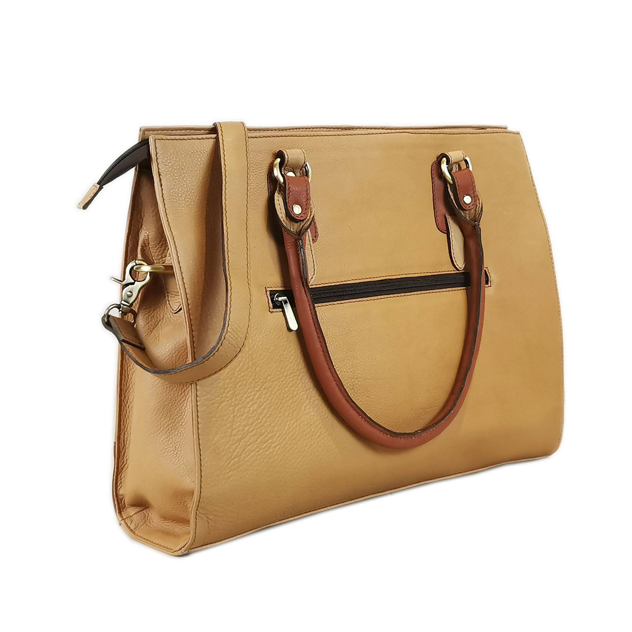The Signature 17" Bag, Beige/Tan-4